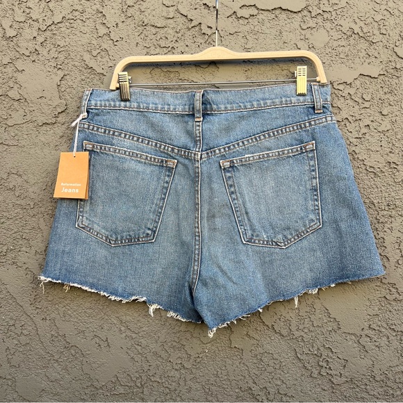 Reformation Dixie High Rise Jean Shorts Size 31 - Picture 8 of 8